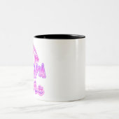 Nevaplayatext Zweifarbige Tasse (Mittel)