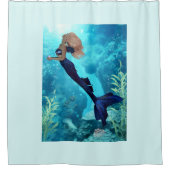 Neve Mermaid Duschvorhang (Vorderseite)