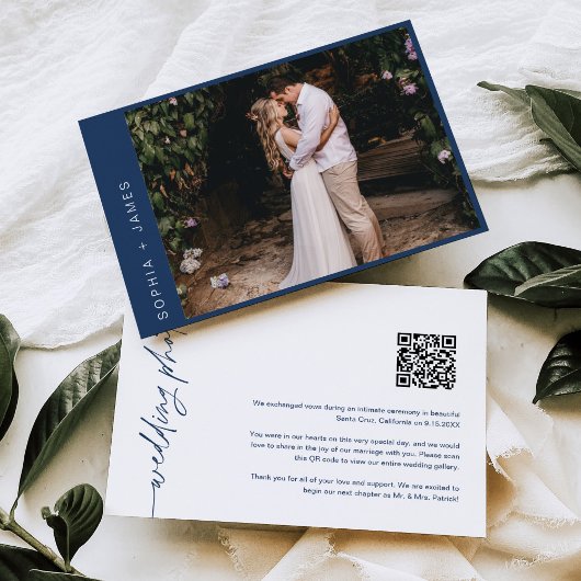 NEVE Minimal Elopement Hochzeit Ankündigung