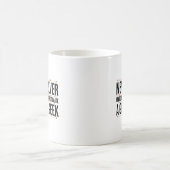 Neveffestimate a Geek Kaffeetasse (Mittel)
