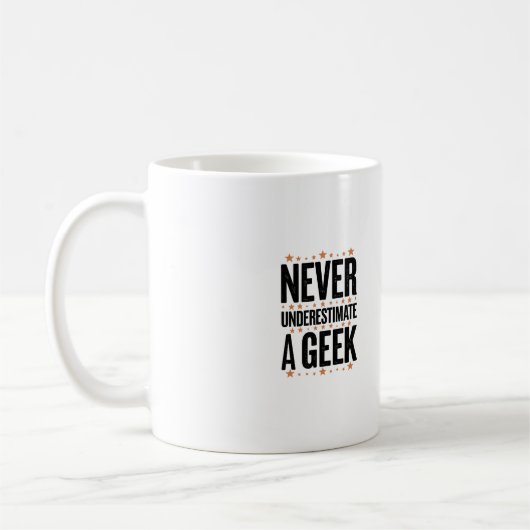 Neveffestimate a Geek Kaffeetasse (Links)