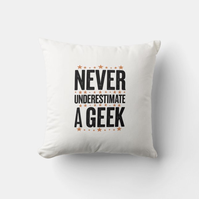 Neveffestimate a Geek Kissen (Vorderseite)