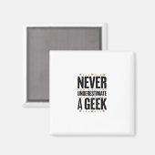 Neveffestimate a Geek Magnet (Vorderseite/Rückseite)
