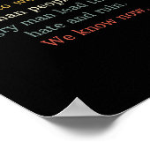 Never Again Will We Have To Wonder How The German  Poster (Ecke)