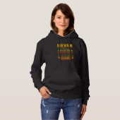 Never Apologize Black History Month BLM Melanin Pr Hoodie (Vorne ganz)