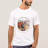 never chase a man 002 T-Shirt (Vorderseite)