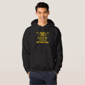 Never Cheat on Curls Workout Humor Gym Fitness Jok Hoodie (Vorne ganz)