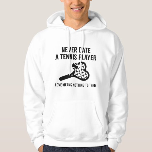 Never Date Hoodie (Vorderseite)