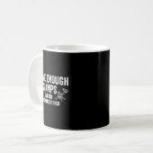 Never Enough Clamps Funny Joinery Woodworking Men Kaffeetasse (Vorderseite Links)
