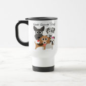 Never Enough Dogs Reisebecher (Links)
