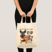 Never Enough Dogs Tragetasche (Vorderseite (Produkt))