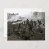 Never Forget Rememberance Day Postcard Postkarte (Vorne/Hinten)