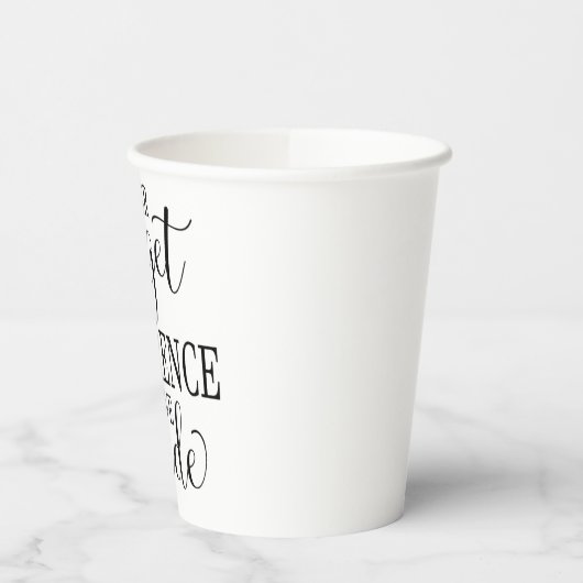 Never Forget the Difference You’ve Made Pappbecher (Links)