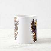 Never Give Up Eagle – Powerful Kaffeetasse (Mittel)