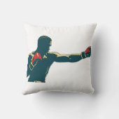 Never Give Up Kissen (Rückseite)