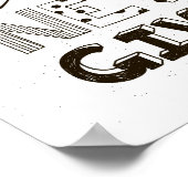 Never Give Up Poster (Ecke)