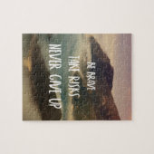 Never give up puzzle (Horizontal)