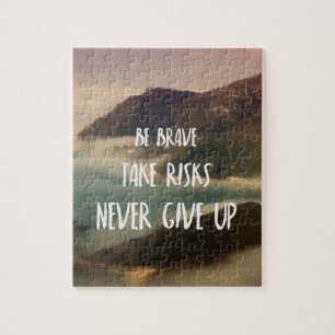 Never give up puzzle