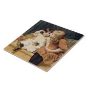 "Never Mind" (von Frederick Morgan) Fliese (Seite)