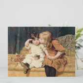 "Never Mind" (von Frederick Morgan) Karte (Stehend Vorderseite)