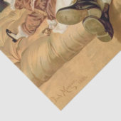 "Never Mind" (von Frederick Morgan) Seidenpapier (Detail)