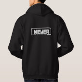 never never hoodie (Rückseite)