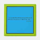 Never say goodbye Magneet Magnet (Vorne)