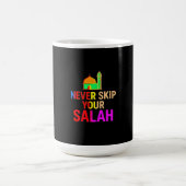Never Skip Your Salah – Islamic Daily Reminder Kaffeetasse (Mittel)