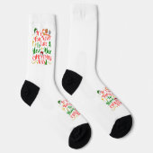 Never Too Late To Have A Nice Christmas Day Socken (Rechts)