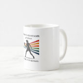 Never underestimate a woman who play pickleball kaffeetasse (VorderseiteRechts)