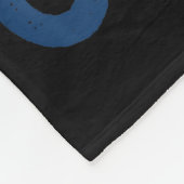 Never Underestimate An Old Man On Skis Funny Winte Fleecedecke (Ecke)