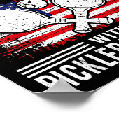 Never Underestimate An Old Man With A Ckleball Pad Poster (Ecke)