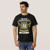 Never Underestimate The Power Of A Mcgann T-Shirt (Vorne ganz)