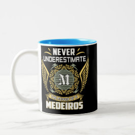 Never Underestimate The Power Of A Medeiros Zweifarbige Tasse