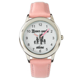 Never Walk Alone – Ländlicher Tierliebhaber  Armbanduhr