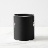 Never Wilts - Skeleton Hands-Rose Tasse (Zentrum)