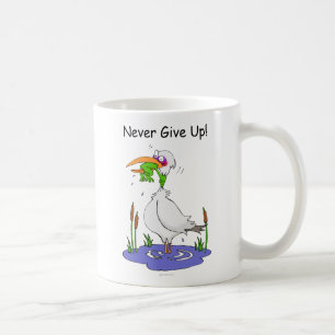 NeverGiveUp_20100715 Kaffeetasse