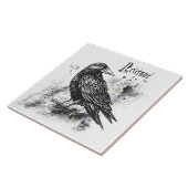 Nevermore (6" X 6") Keramik Foto Tile Fliese (Seite)