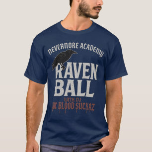 Nevermore Academy Raven Ball T-Shirt
