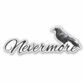 Nevermore Aufkleber (Vorderseite)