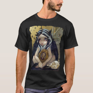 Nevermore - Edgar Allan Poe - gotisches feenhaftes T-Shirt