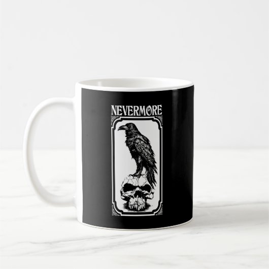 Nevermore | Edgar Allan Poe - The Raven Kaffeetasse (Links)