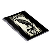 Nevermore | Edgar Allan Poe - The Raven Notizblock (Rechte Seite)