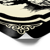 Nevermore | Edgar Allan Poe - The Raven Poster (Ecke)