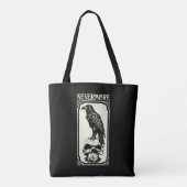 Nevermore | Edgar Allan Poe - The Raven Tasche (Rückseite)