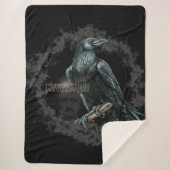 Nevermore - Edgar Allen Poe Sherpadecke (Vorderseite)