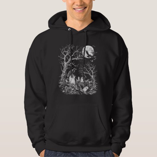 Nevermore Friedhof Sweatshirt (Vorderseite)