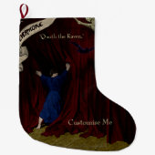 Nevermore. Großer Weihnachtsstrumpf (Vorderseite)