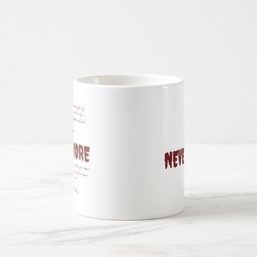 Nevermore Kaffeetasse (Mittel)