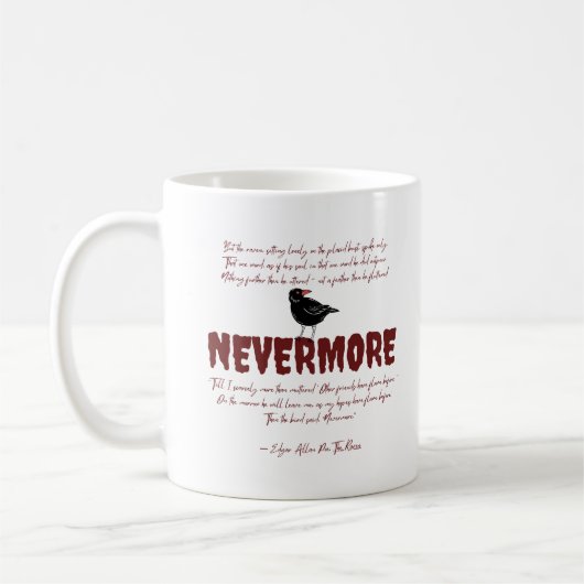 Nevermore Kaffeetasse (Links)